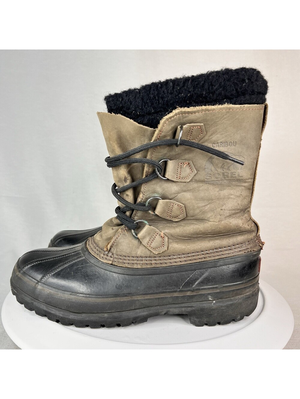 Sorel  Caribou Winter Snow Boots Lined Brown Men’s Size 9 Canada